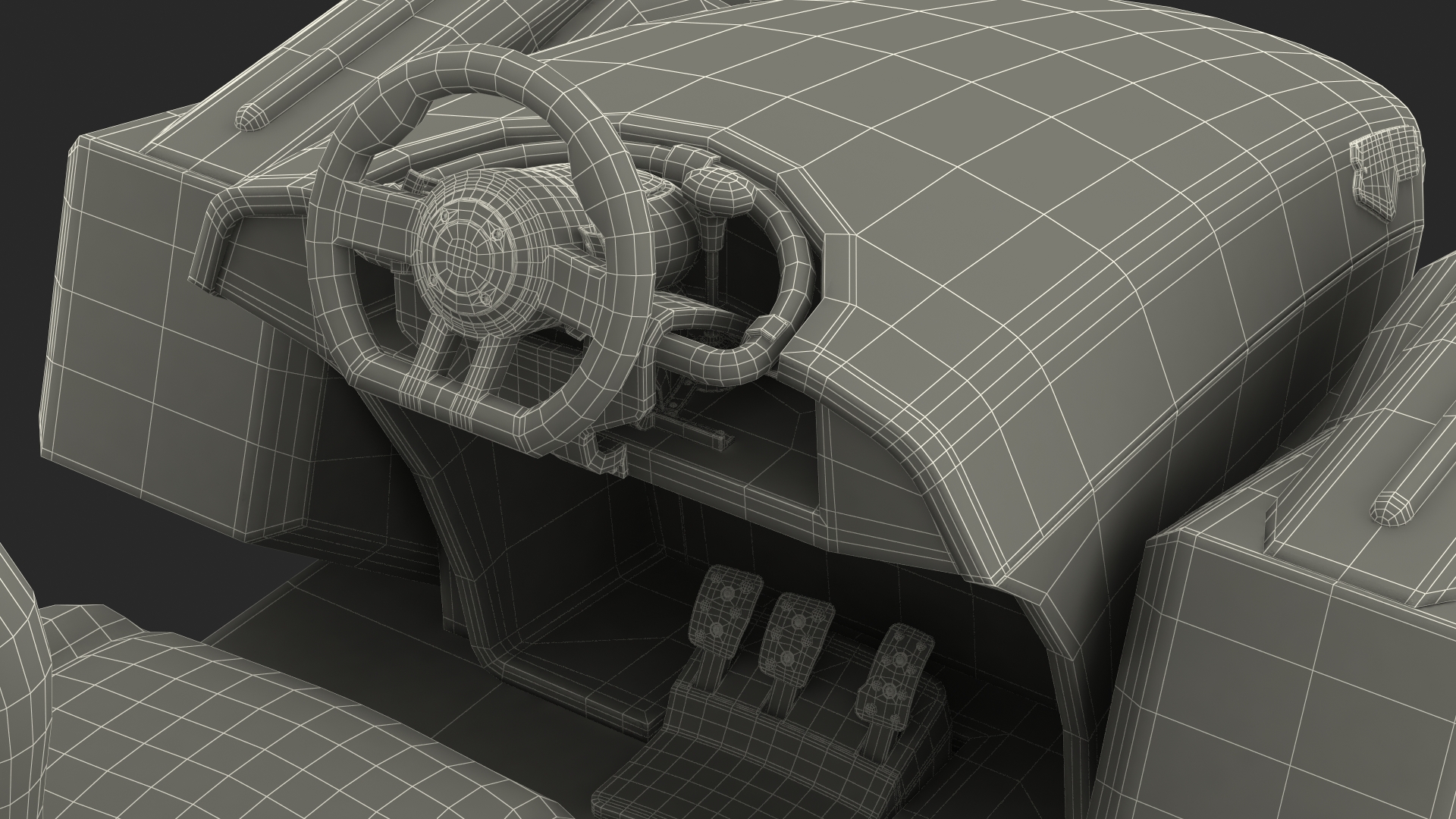 3D VR Racing Game OFF model