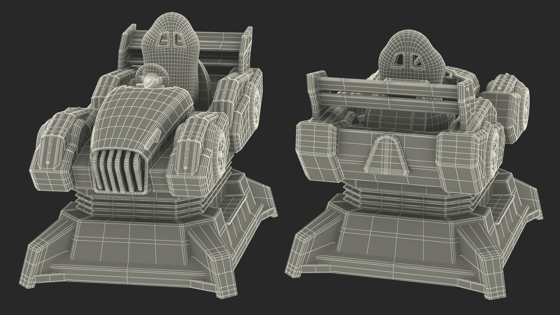 3D VR Racing Game OFF model