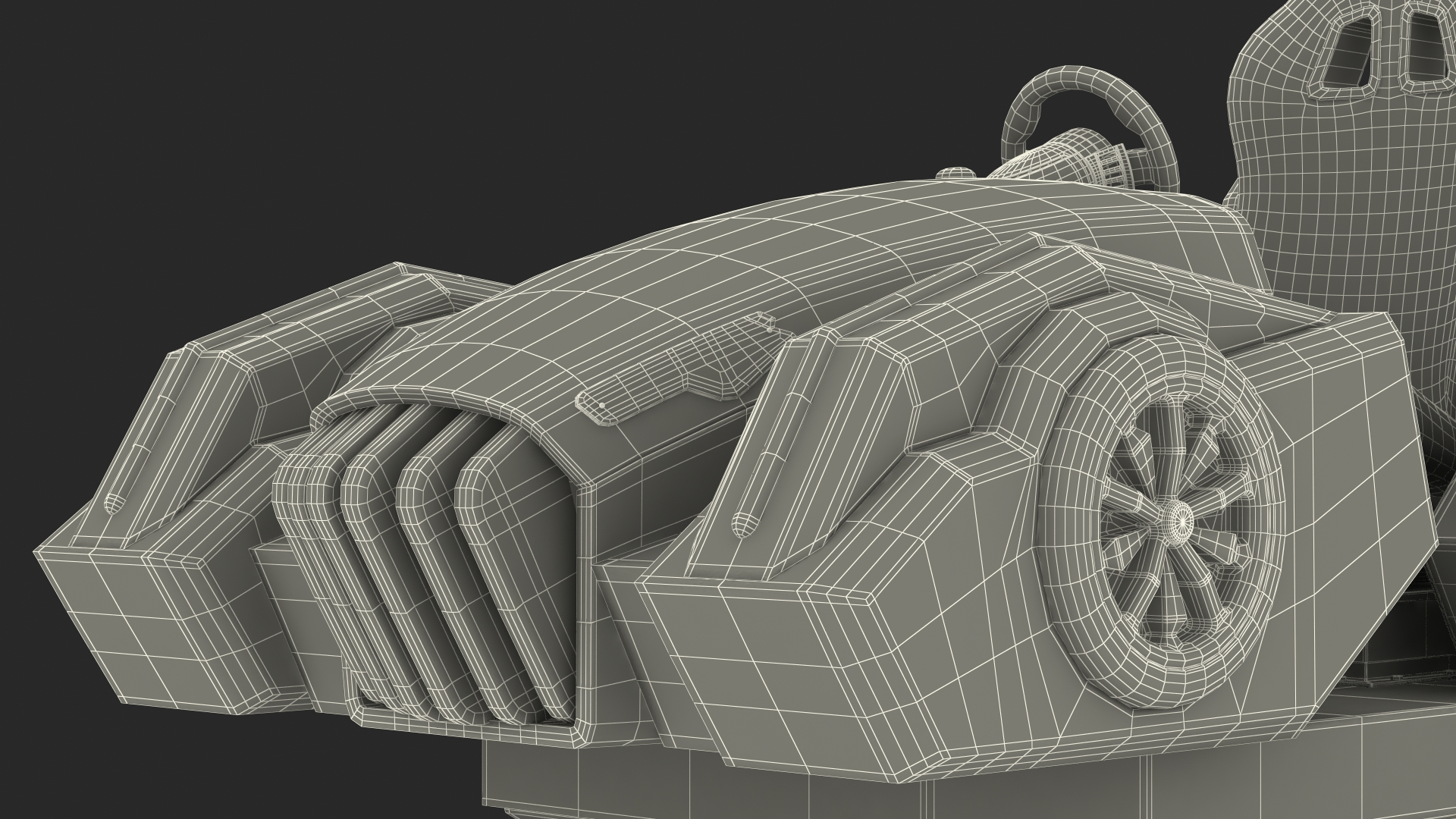 3D VR Racing Game OFF model