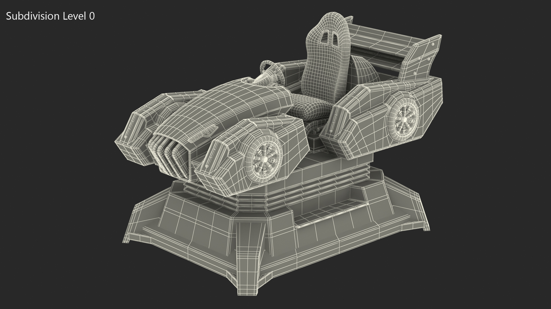 3D VR Racing Game OFF model