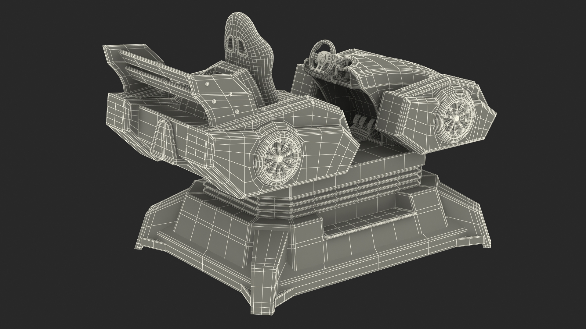 3D VR Racing Game OFF model