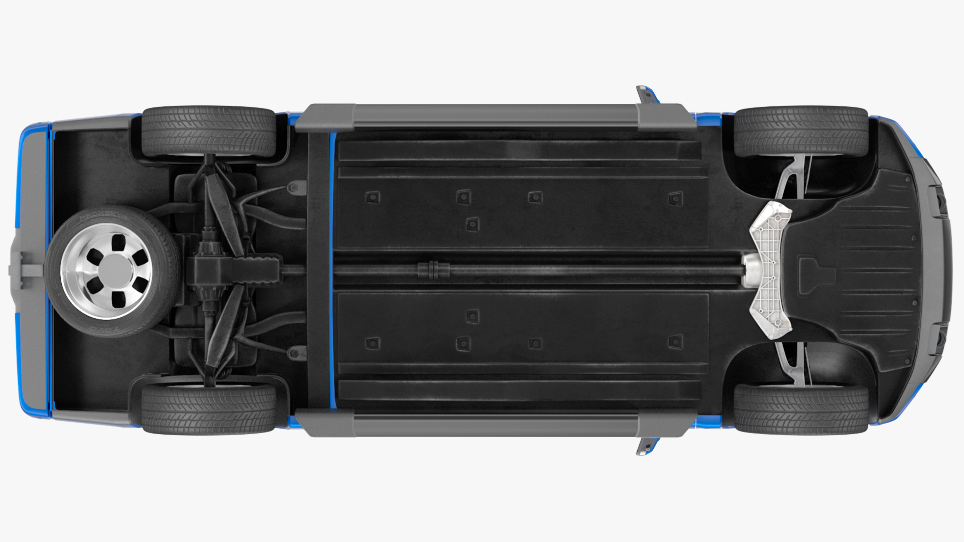 3D Electric Pickup Truck