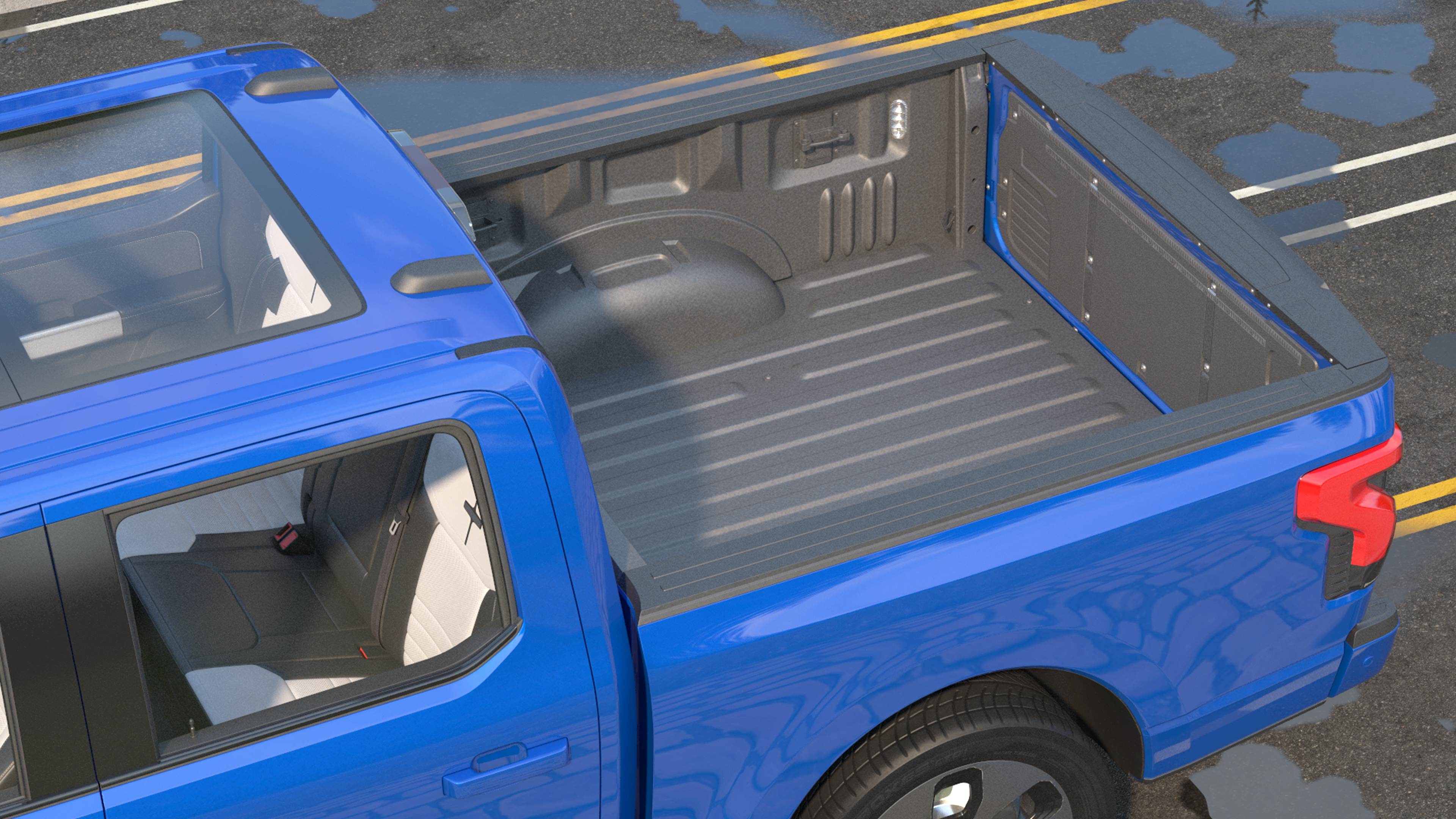 3D Electric Pickup Truck