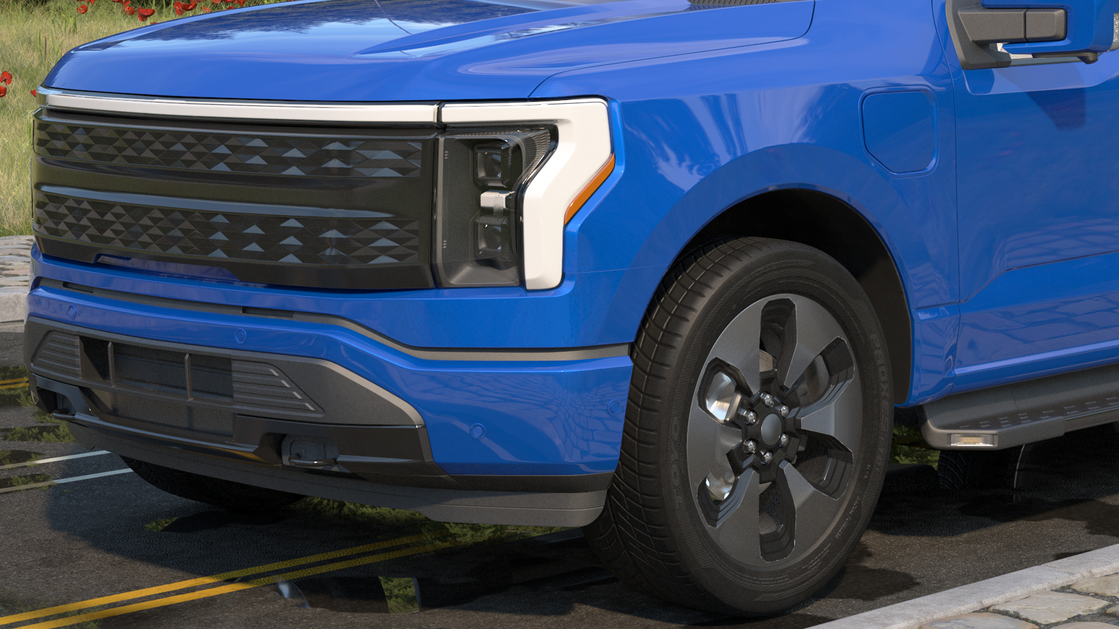 3D Electric Pickup Truck