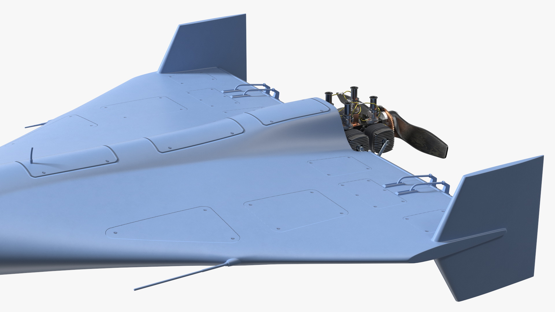 3D model Loitering Munition Rigged