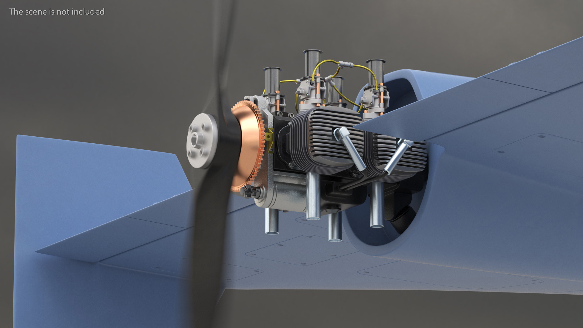 3D model Loitering Munition Rigged