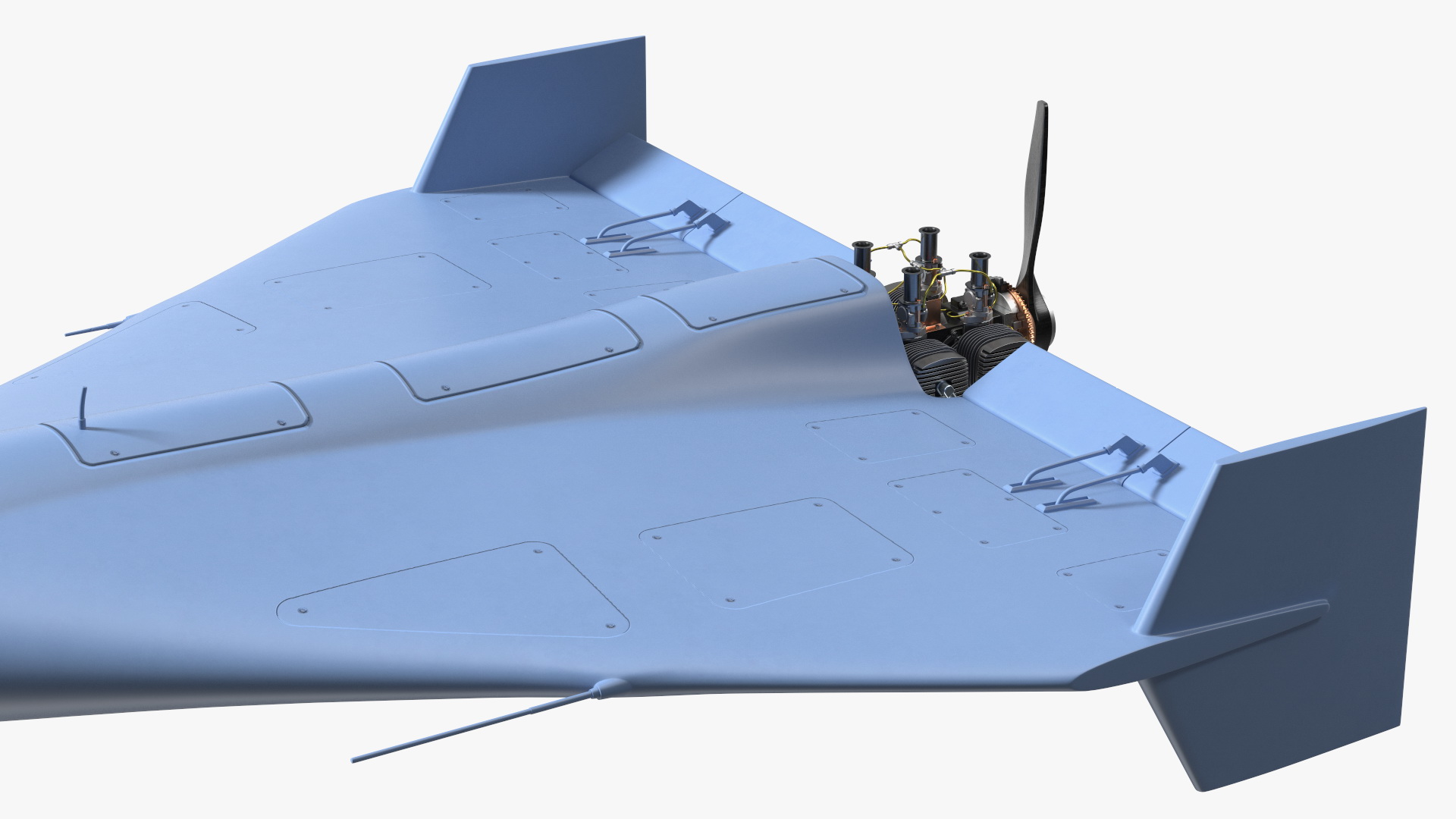 3D model Loitering Munition Rigged