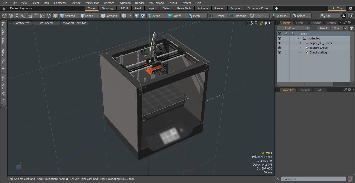 3D model 3d Printer