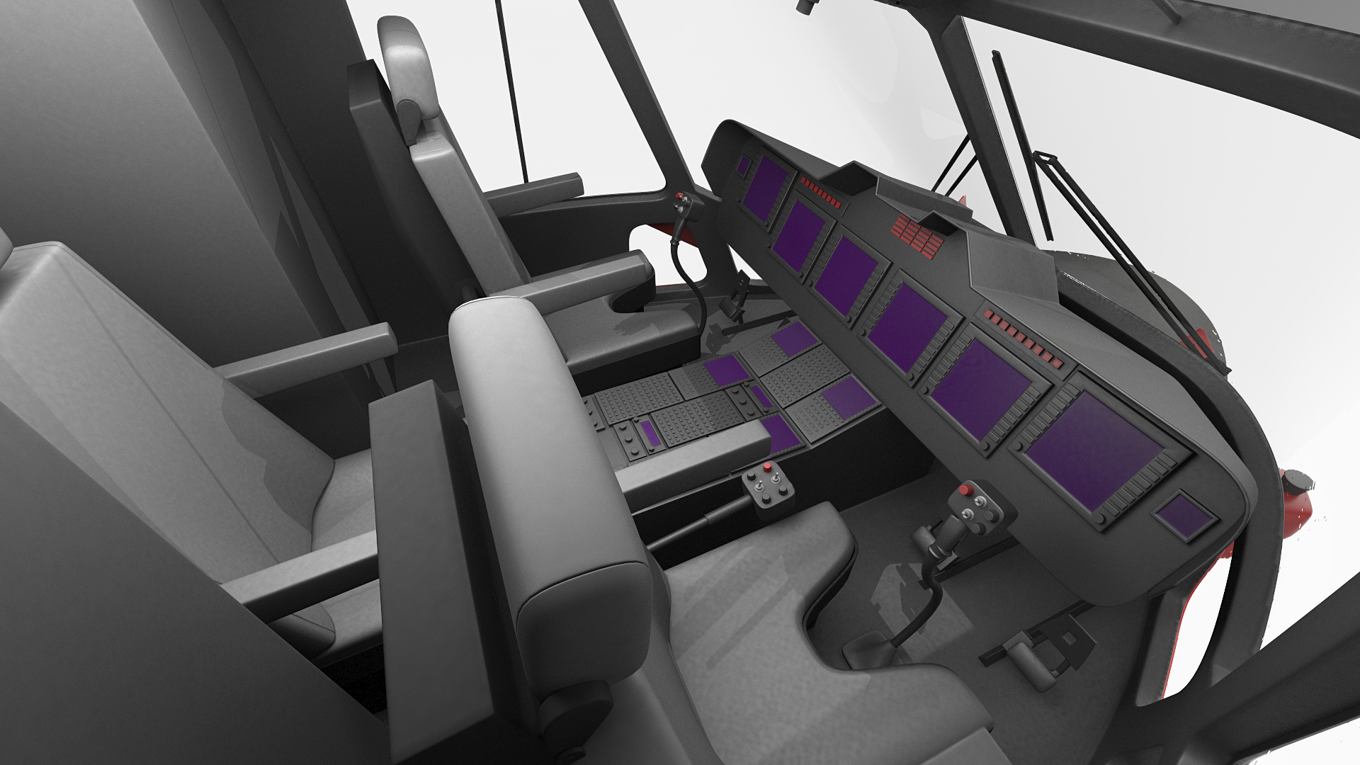 AgustaWestland AW101 Model 612 Norwegian Air Force Rigged 3D