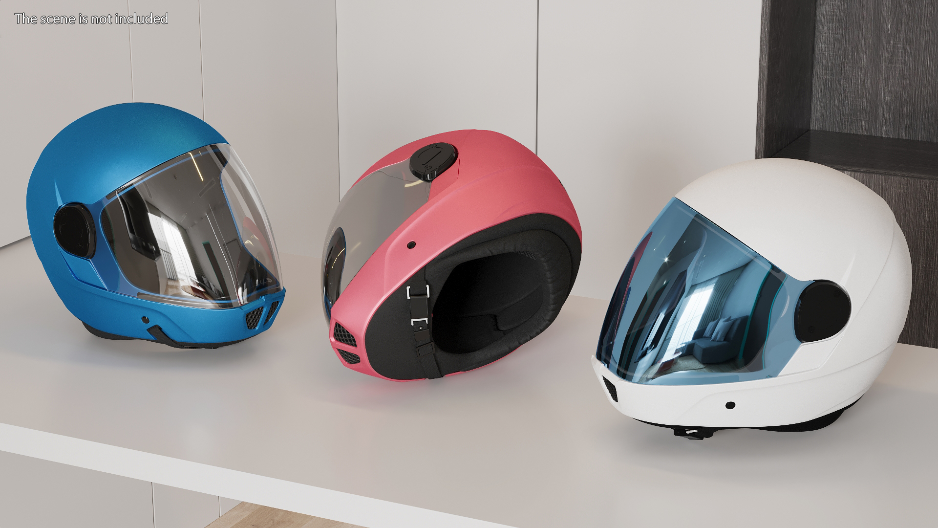 Cookie G4 Skydiving Helmet White 3D