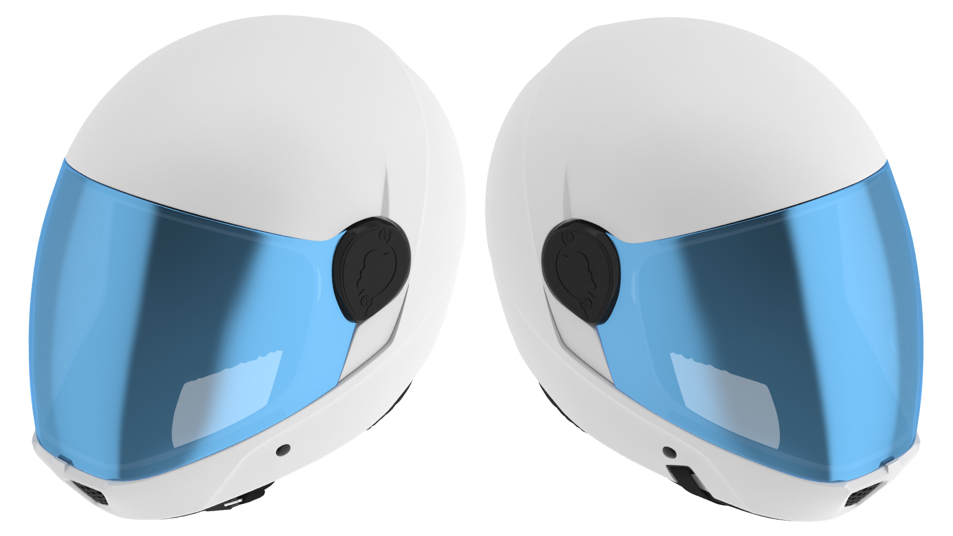 Cookie G4 Skydiving Helmet White 3D