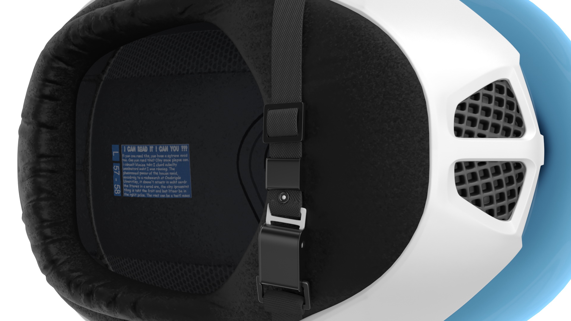 Cookie G4 Skydiving Helmet White 3D