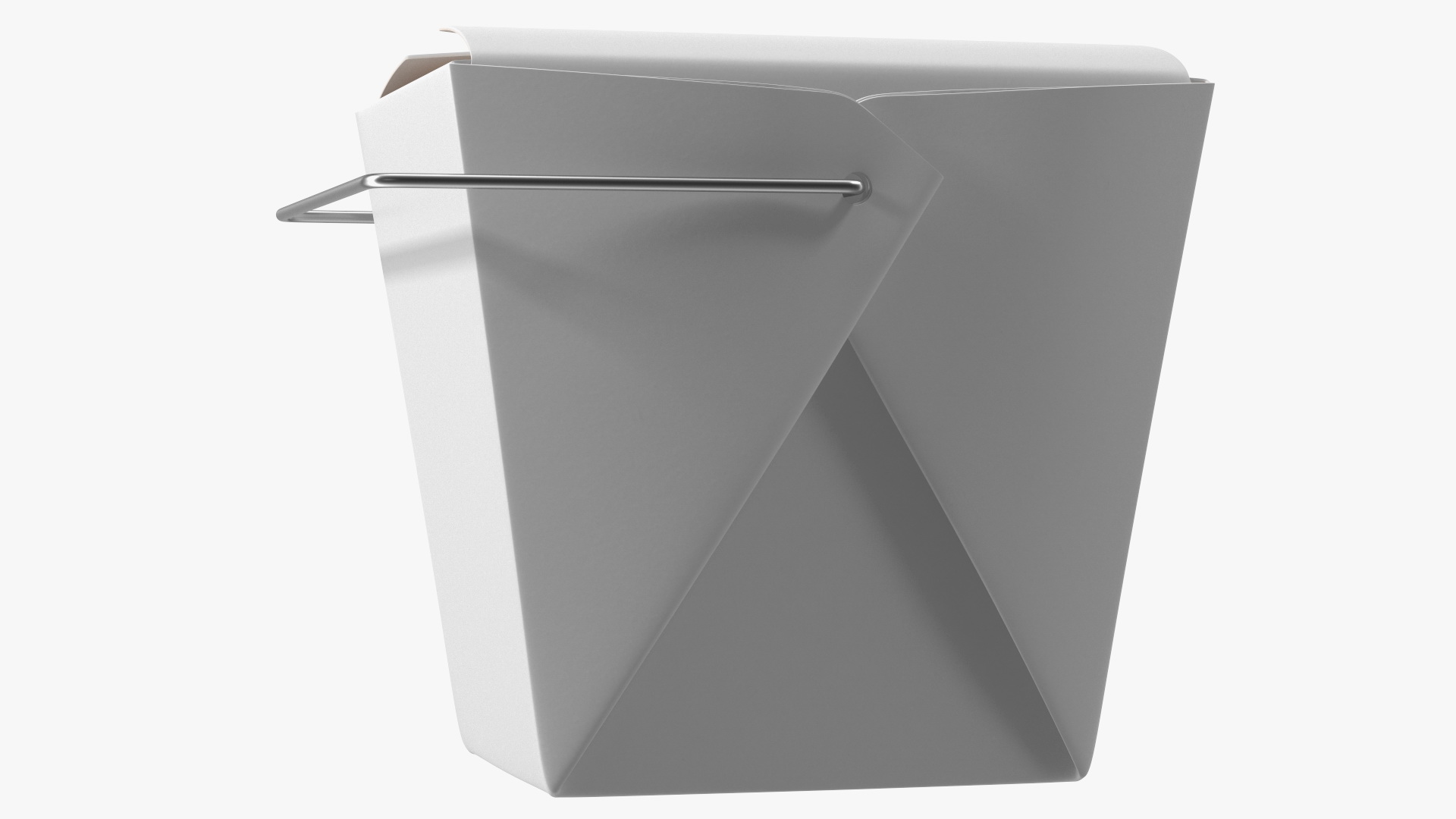 3D model Paper Take Out Food Container 16 Oz