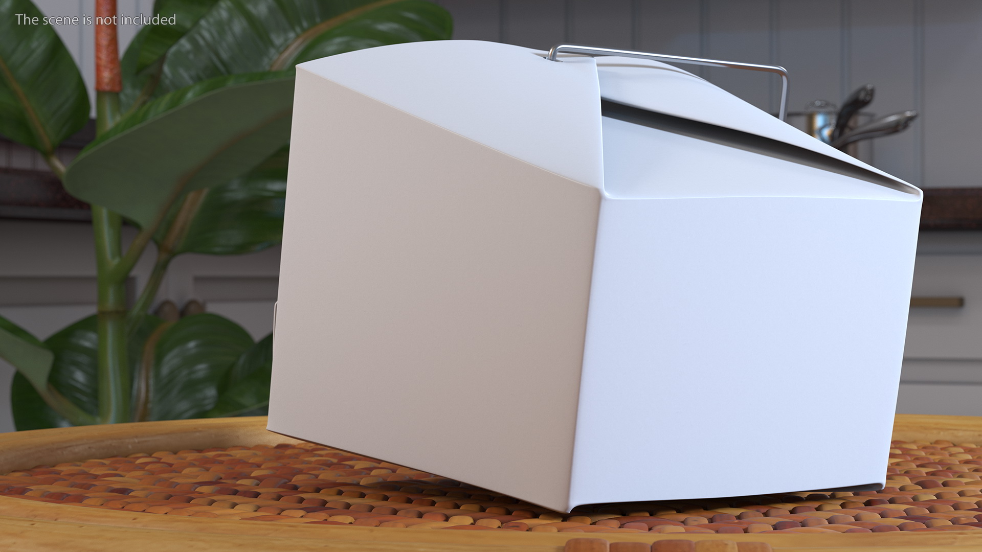 3D model Paper Take Out Food Container 16 Oz