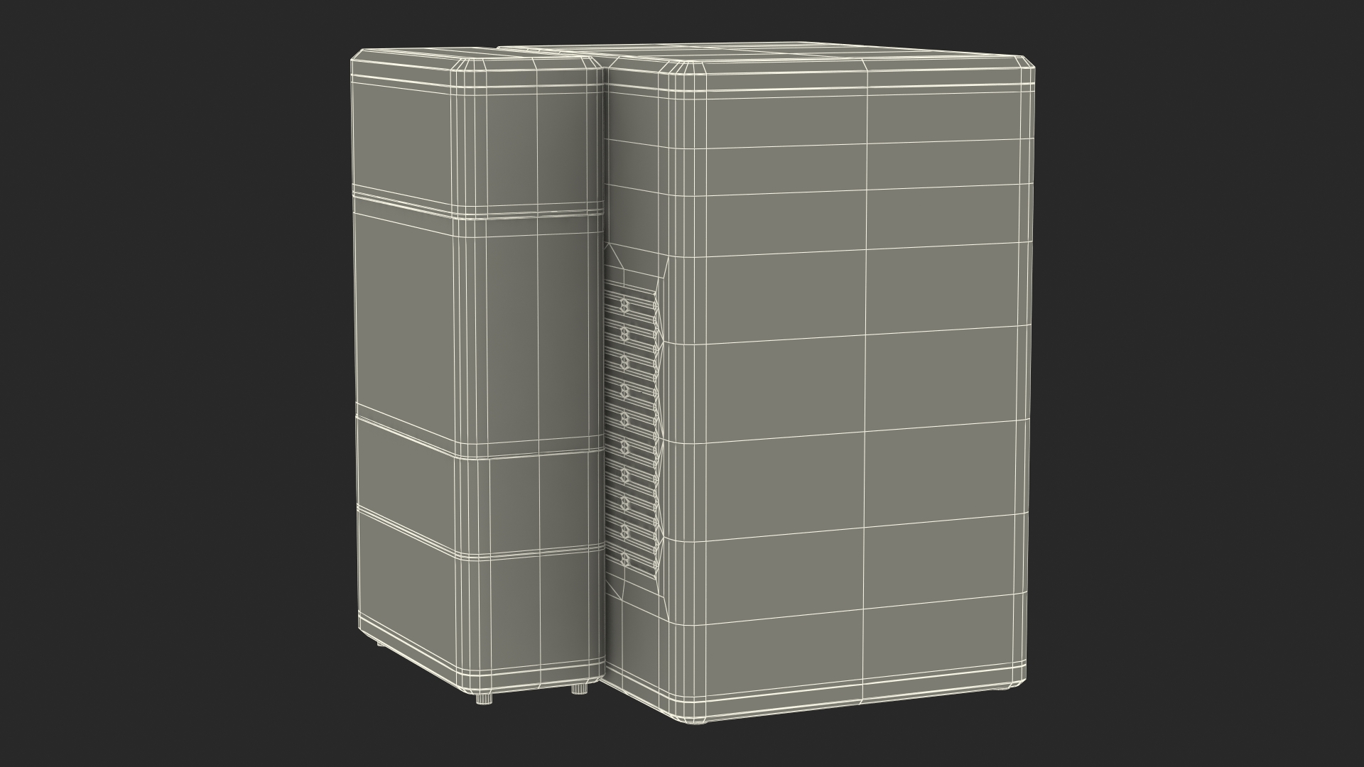 3D model GE Profile Opal Countertop Nugget Ice Maker Silver
