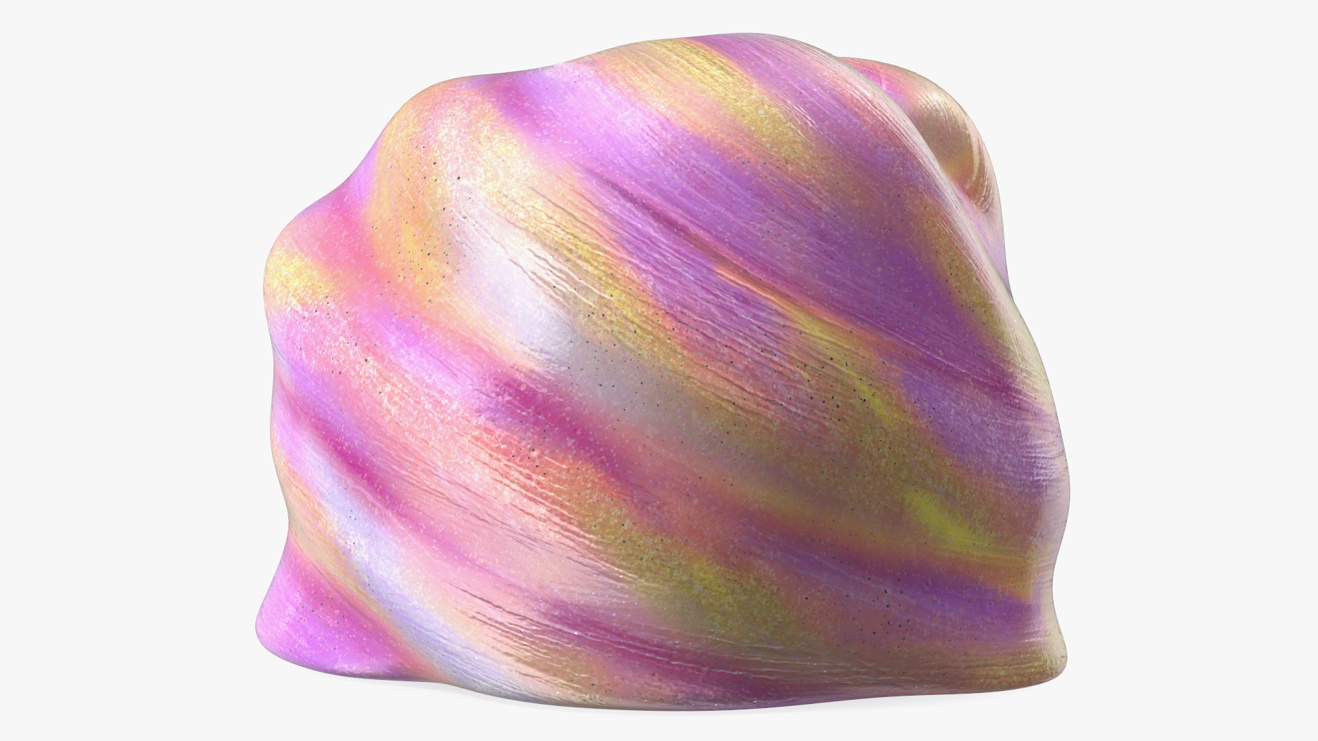 Pink Yellow Toy Slimes 3D