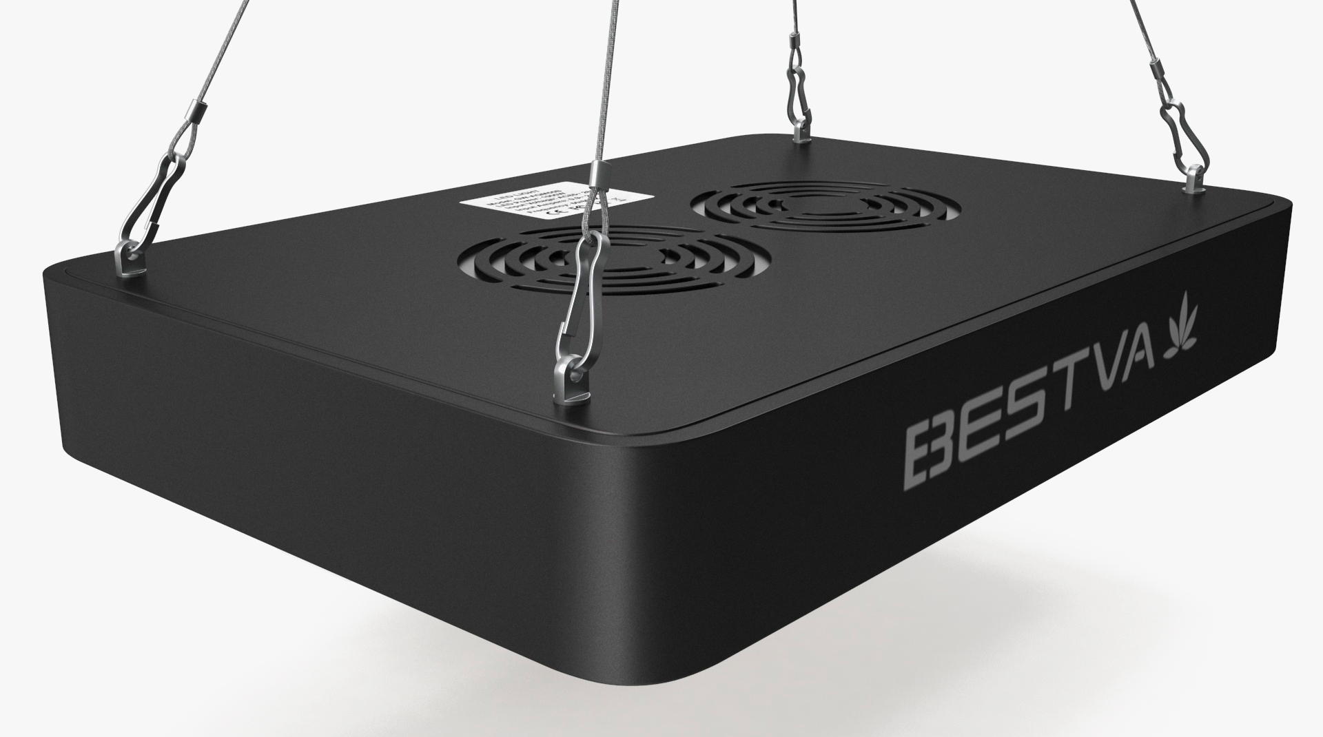 Bestva 1000W Led Grow Light Switched On 3D model
