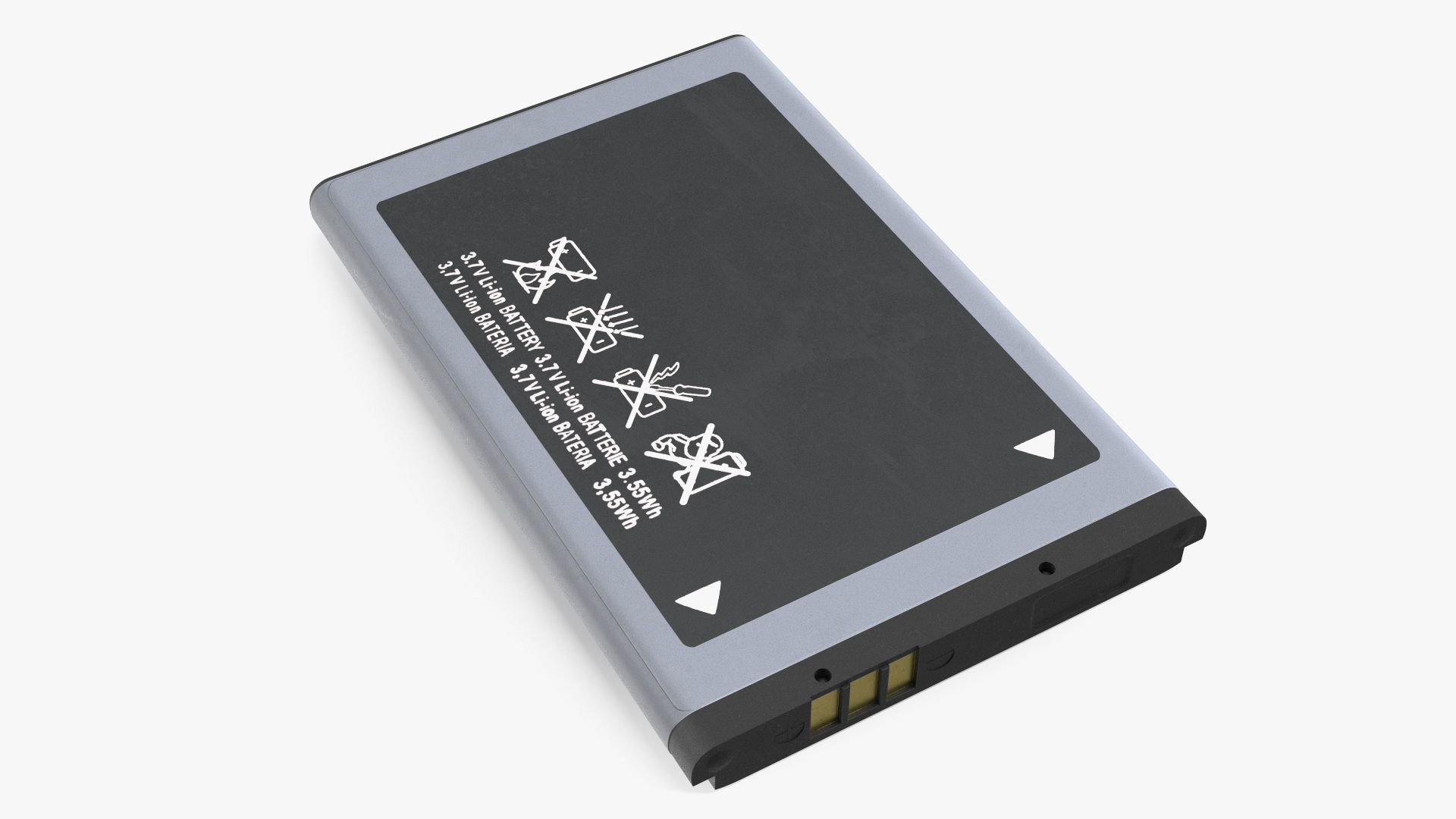 3D model Smartphone Li Ion Battery