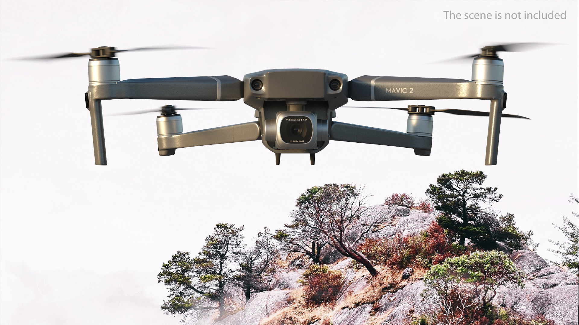 DJI Mavic 2 Pro Quadcopter with 4K Hasselblad Camera 3D