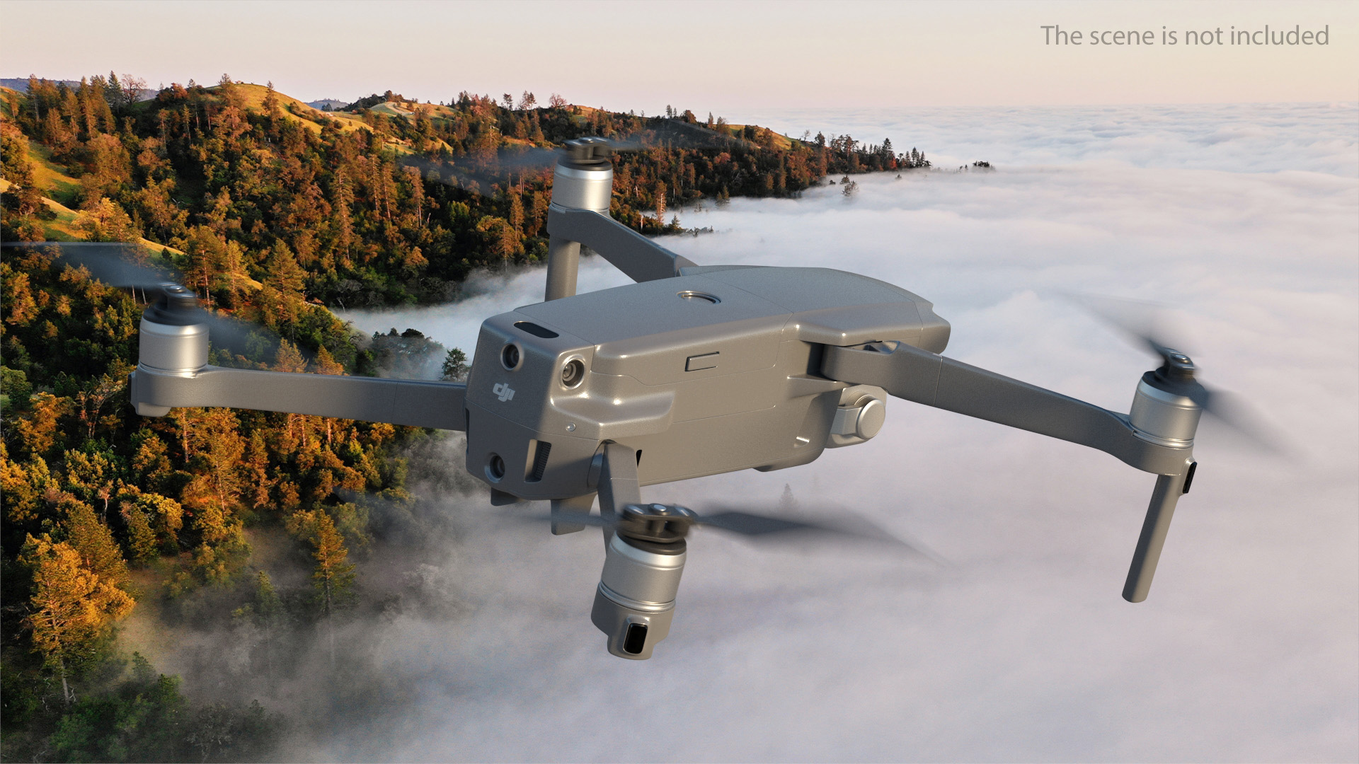 DJI Mavic 2 Pro Quadcopter with 4K Hasselblad Camera 3D