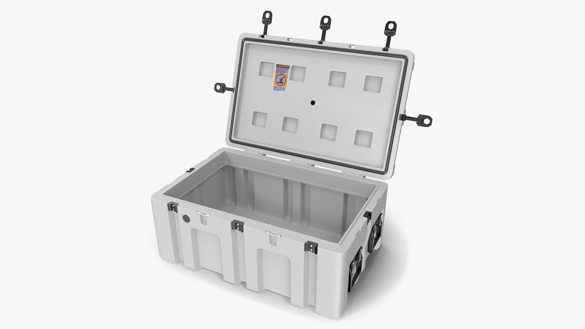 Plastic Military Box Middle 3D