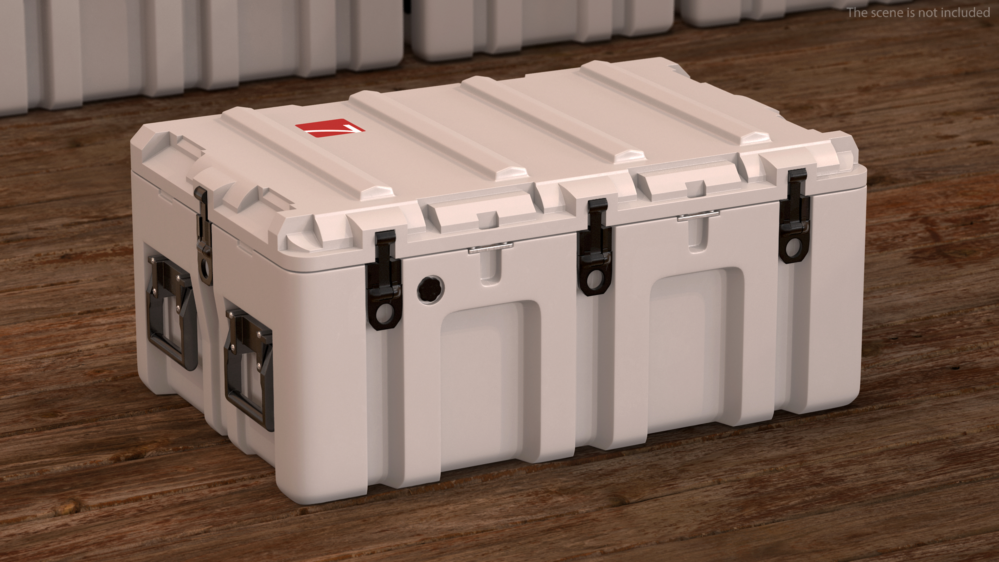 Plastic Military Box Middle 3D