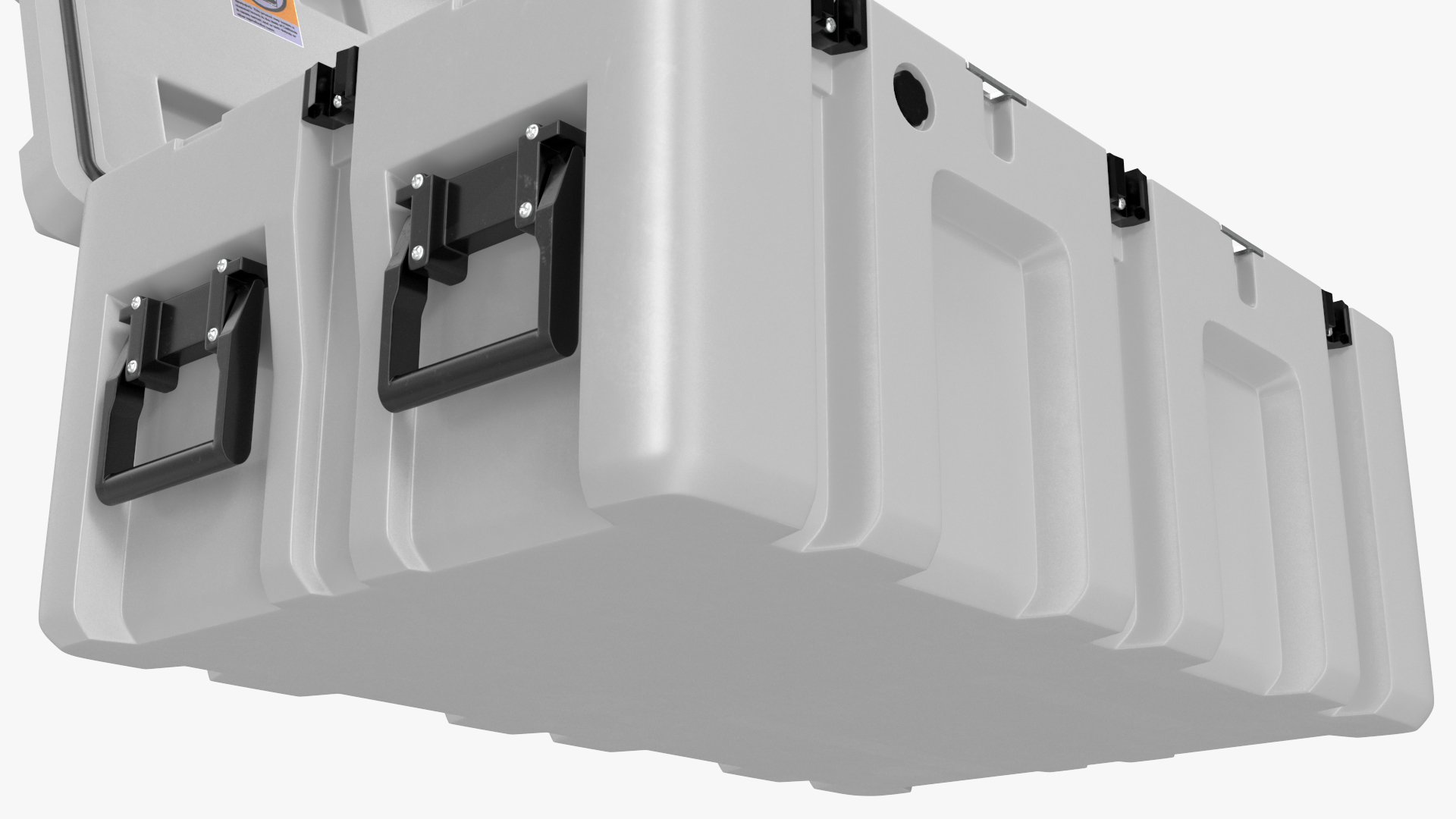 Plastic Military Box Middle 3D