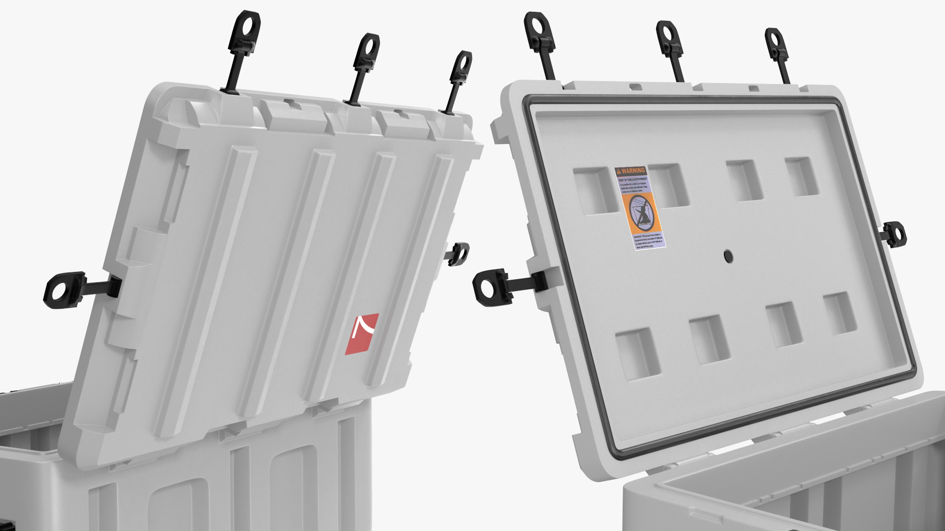 Plastic Military Box Middle 3D