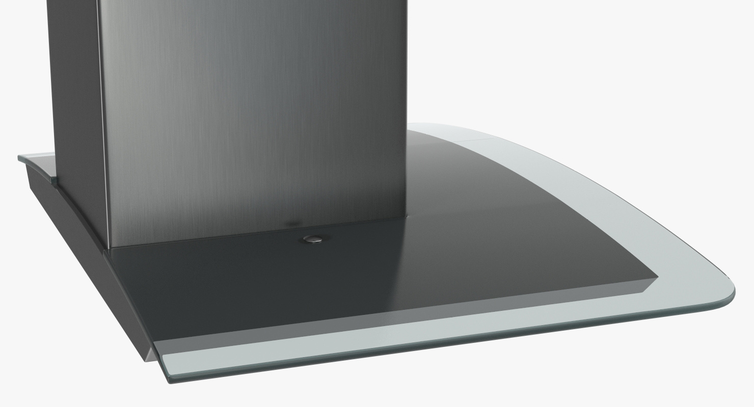 Inox Stainless Steel Cooker Hood 3D