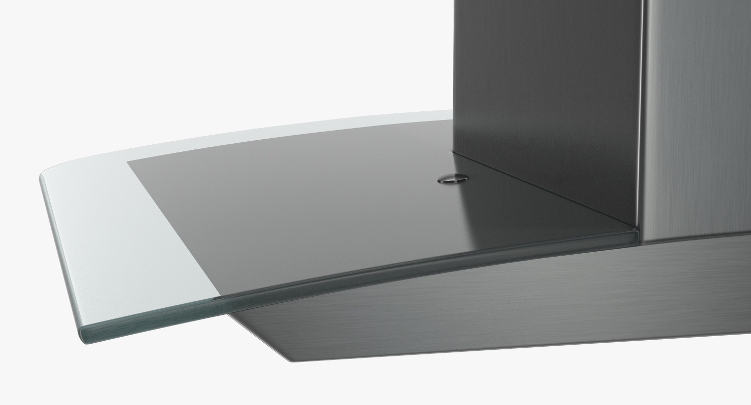 Inox Stainless Steel Cooker Hood 3D
