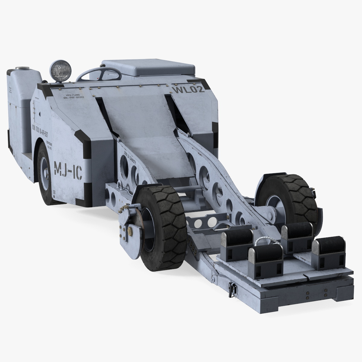 3D Ammunition Loader MJ1 Rigged model