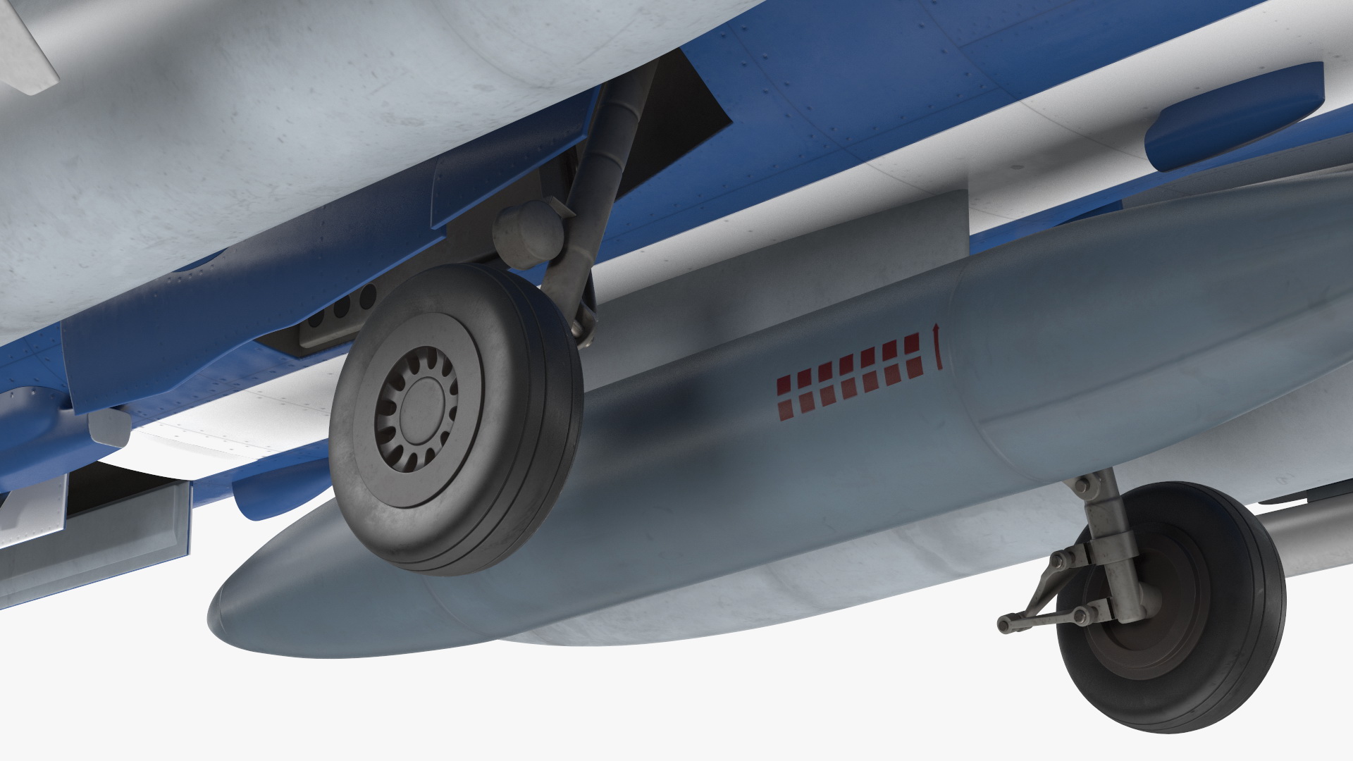 3D model Chengdu J10 S Aerobatic Team Tandem Seated Armed Rigged