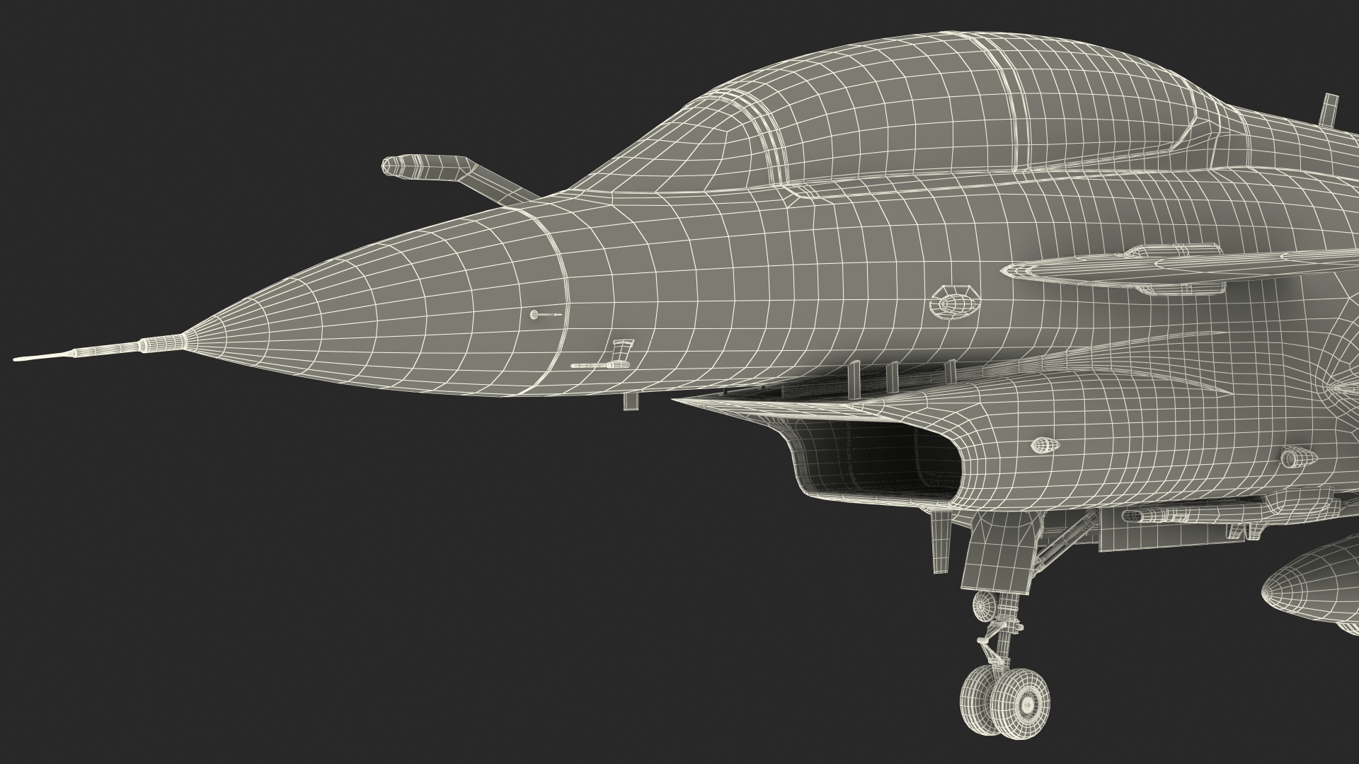 3D model Chengdu J10 S Aerobatic Team Tandem Seated Armed Rigged