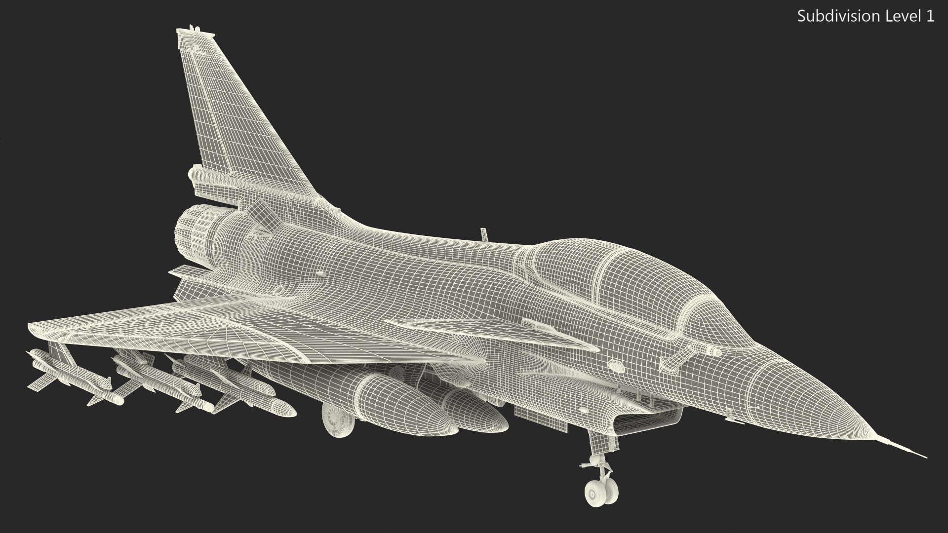 3D model Chengdu J10 S Aerobatic Team Tandem Seated Armed Rigged