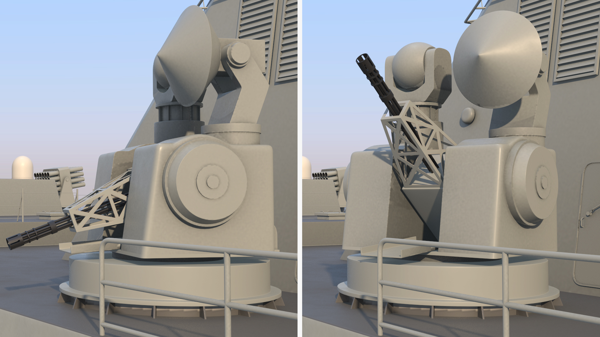 Type 054A Frigate Rigged 3D model