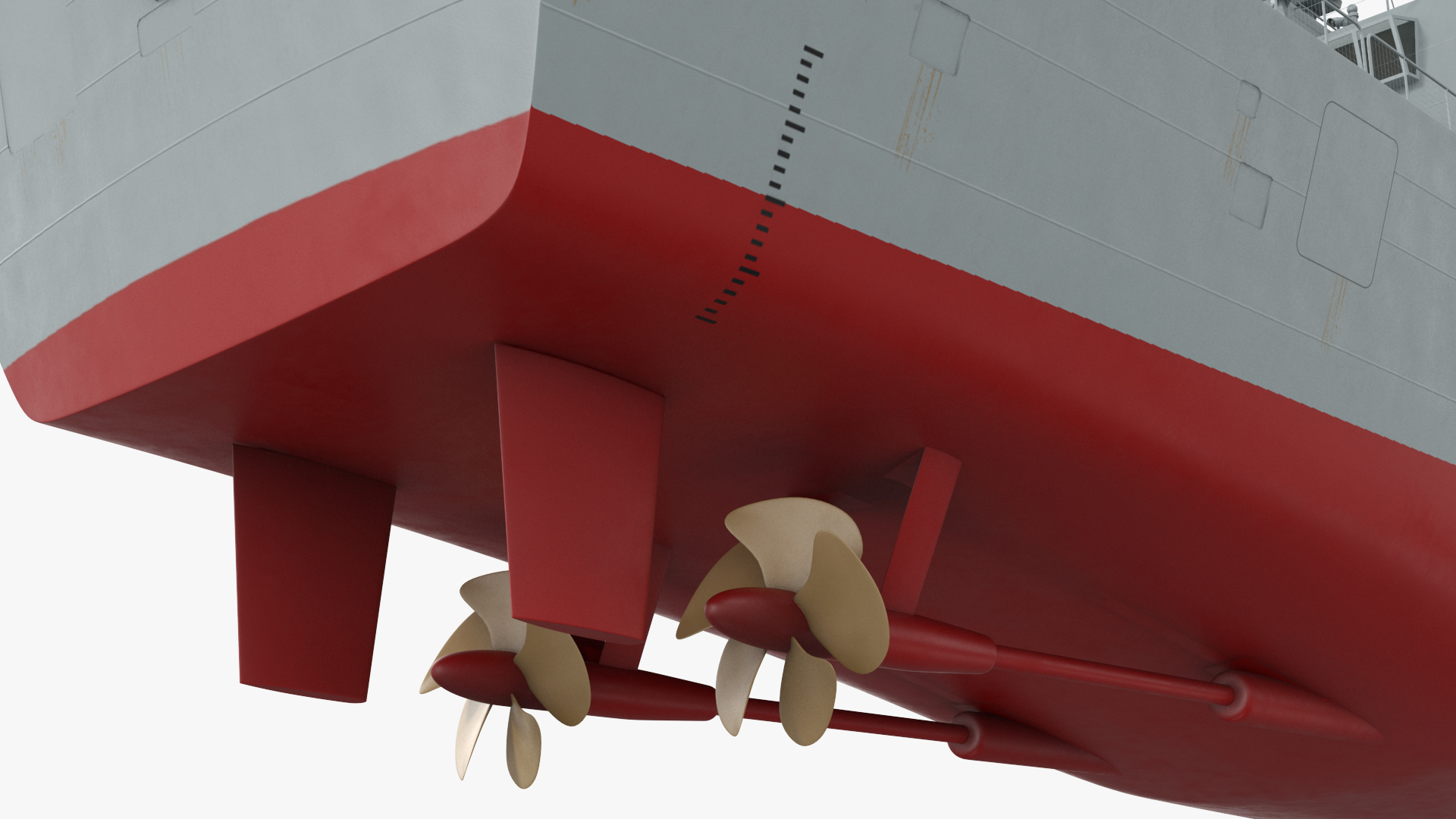Type 054A Frigate Rigged 3D model