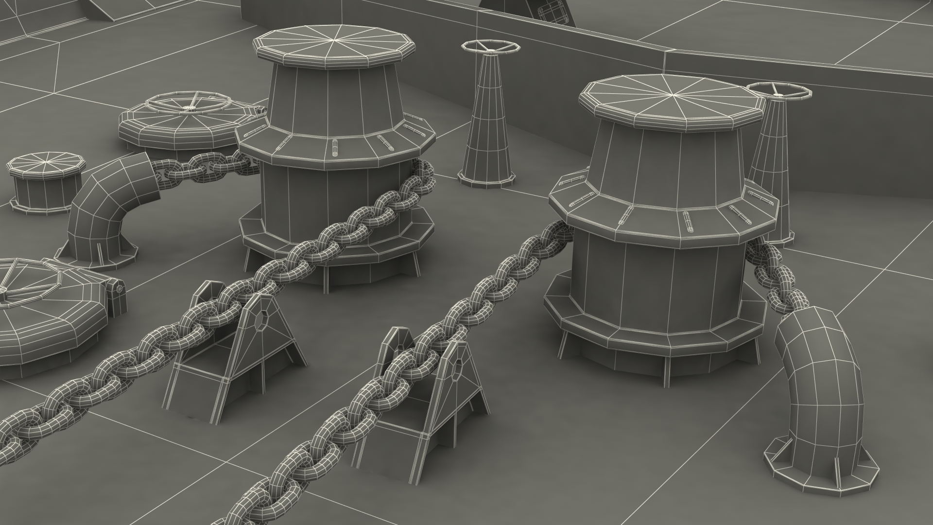 Type 054A Frigate Rigged 3D model