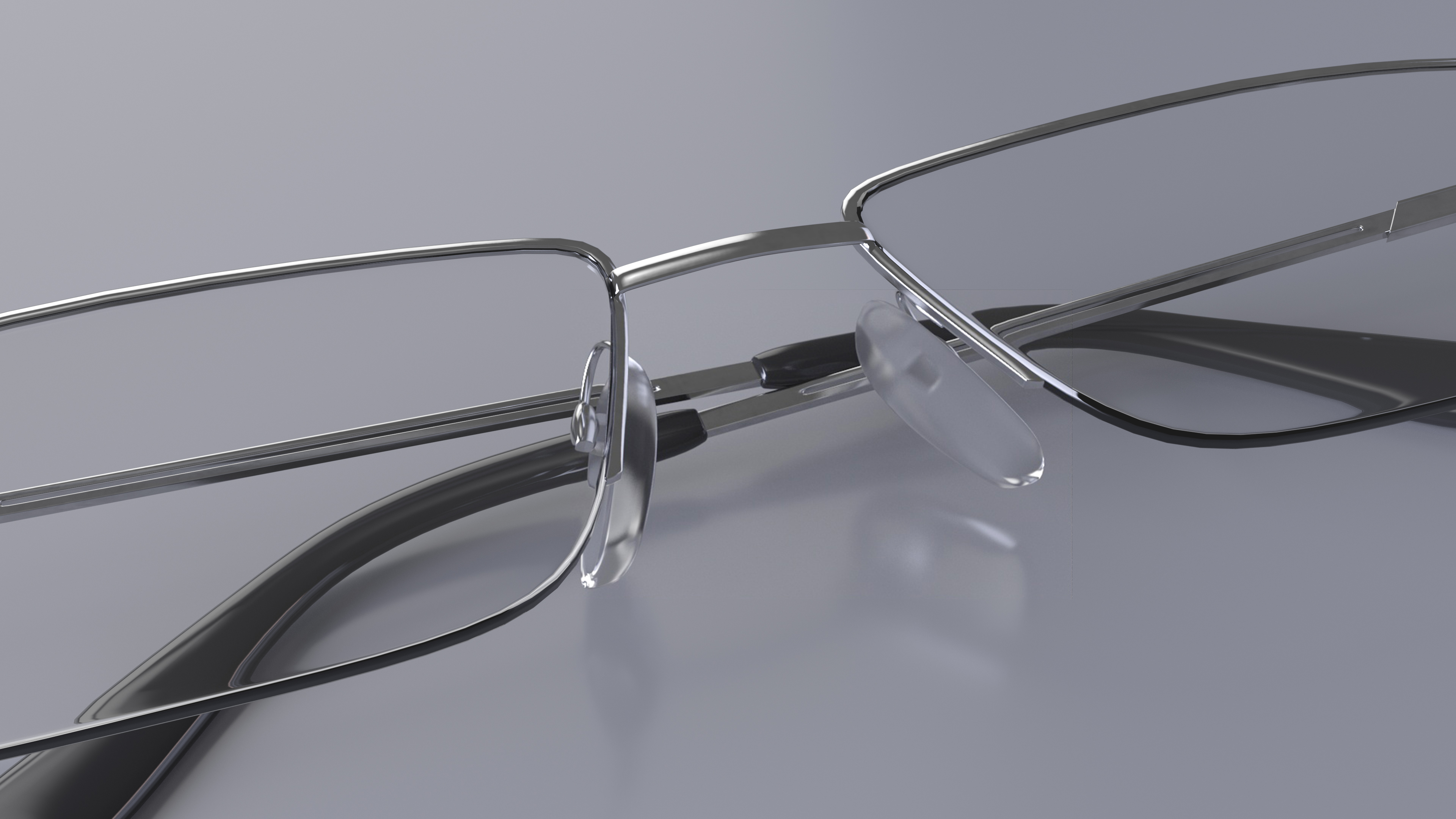 Foldable Reading Glasses 3D model