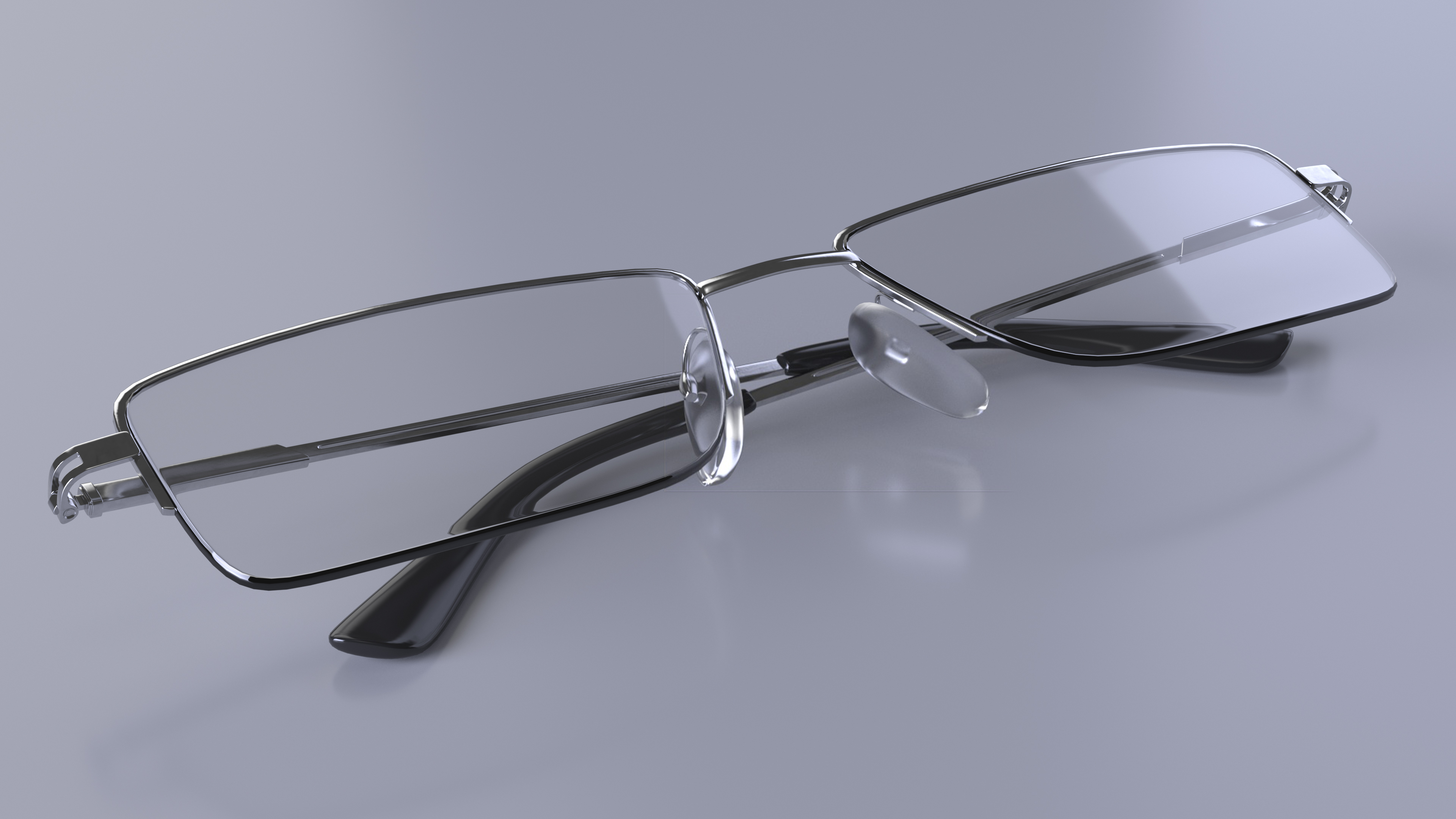 Foldable Reading Glasses 3D model
