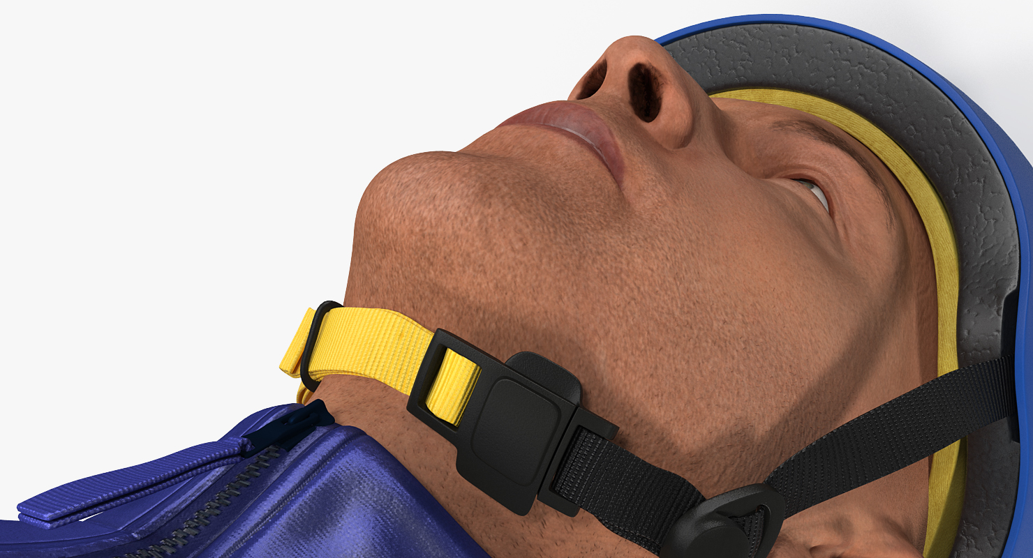 3D model Skate Helmet on Head