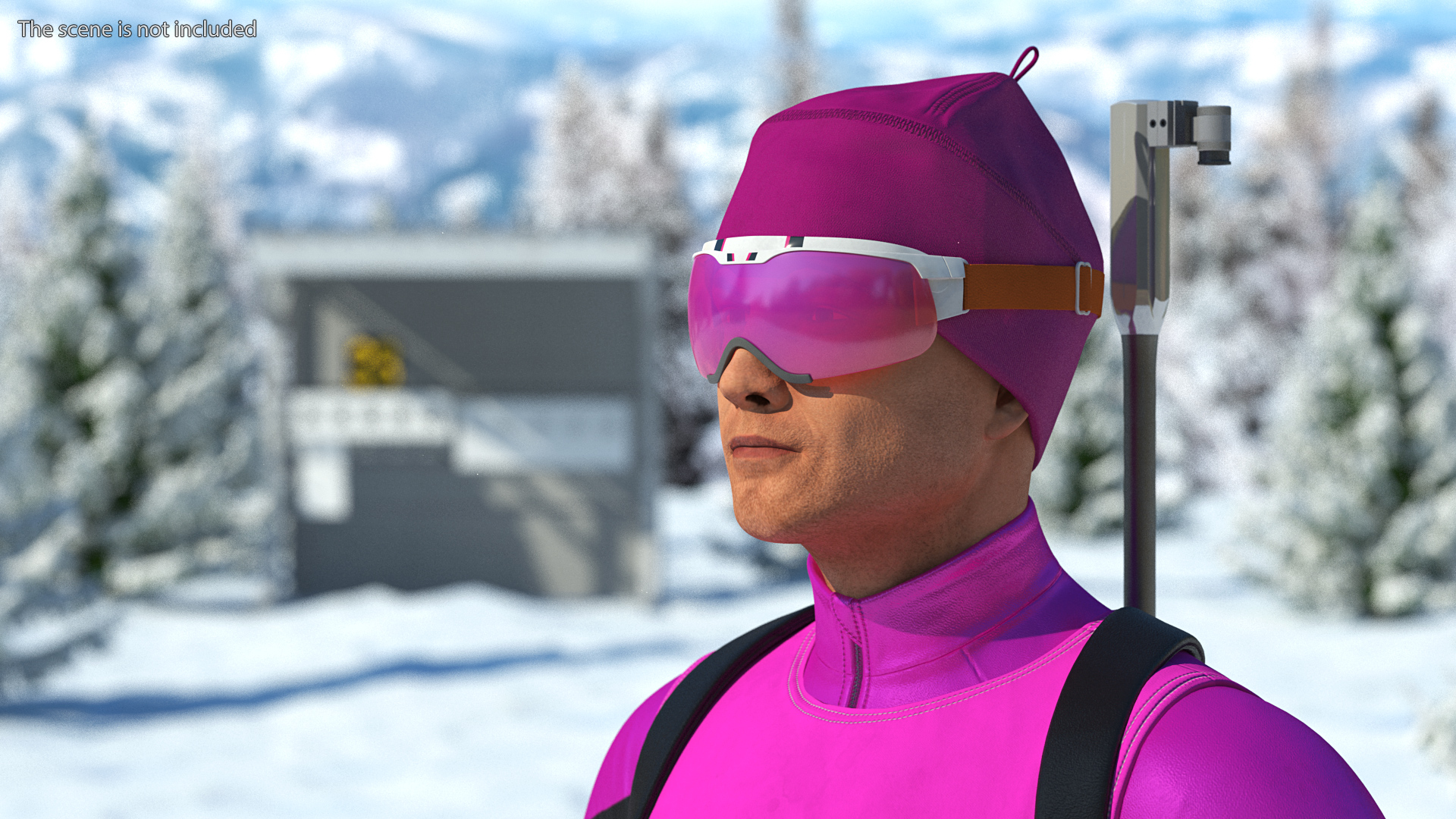 Winter Sport Suit 3D