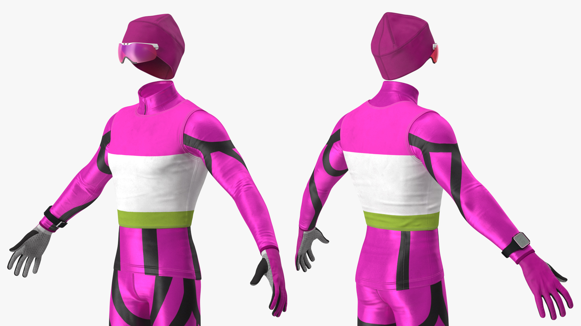 Winter Sport Suit 3D