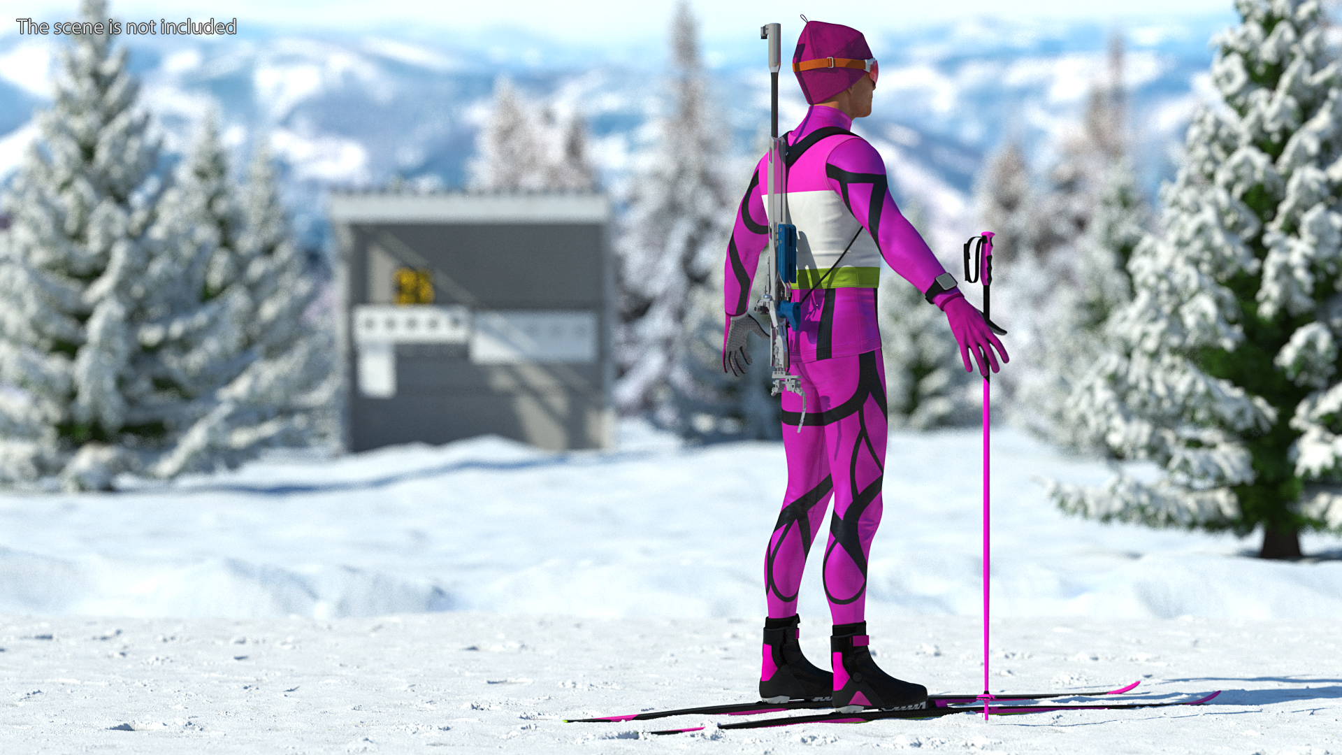 Winter Sport Suit 3D