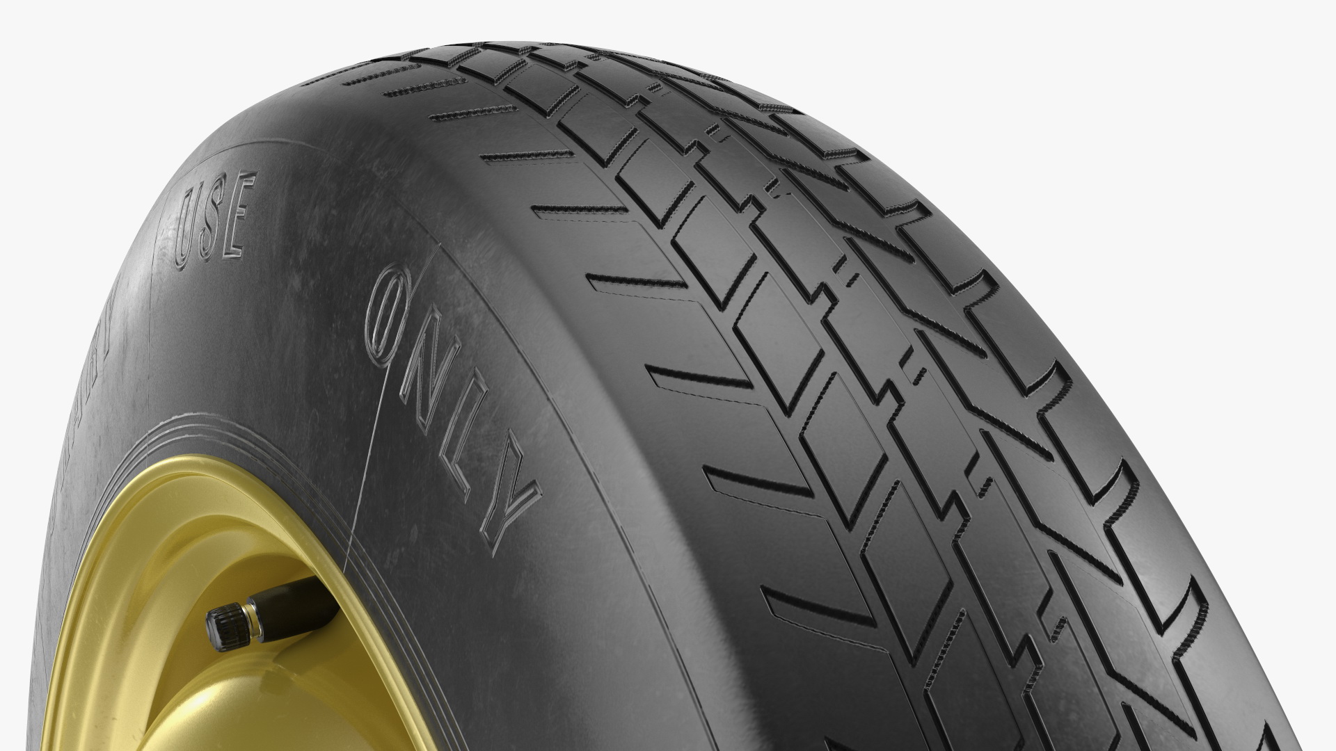 3D Compact Spare Tire and Wheel 125 R15