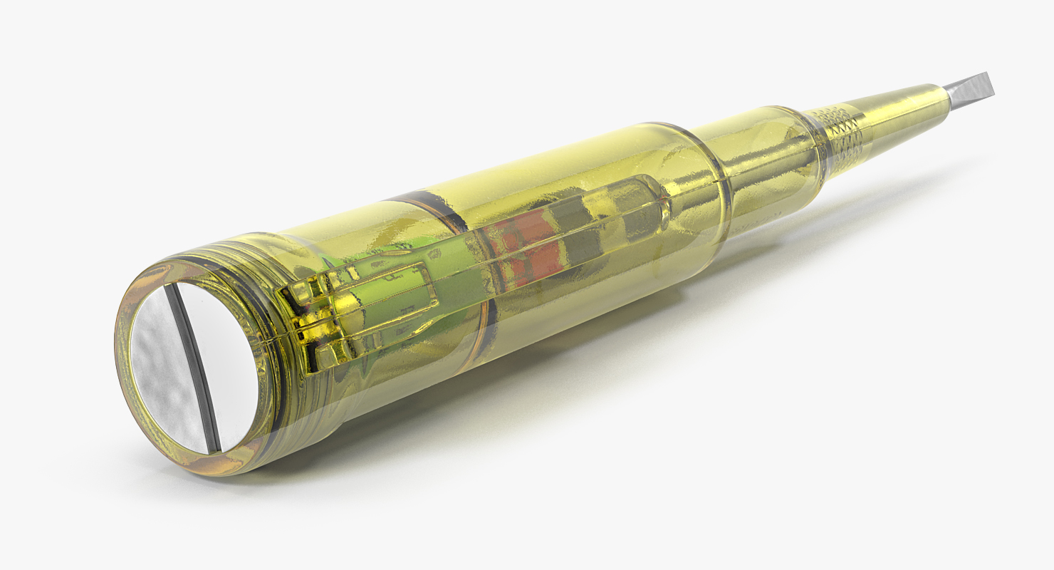3D Screwdriver Circuit Tester