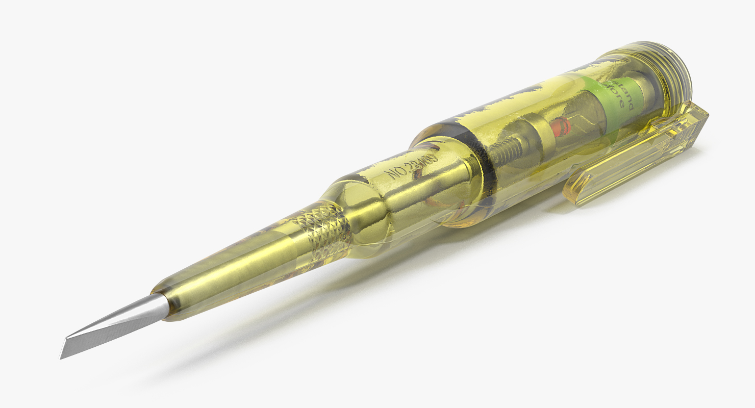3D Screwdriver Circuit Tester