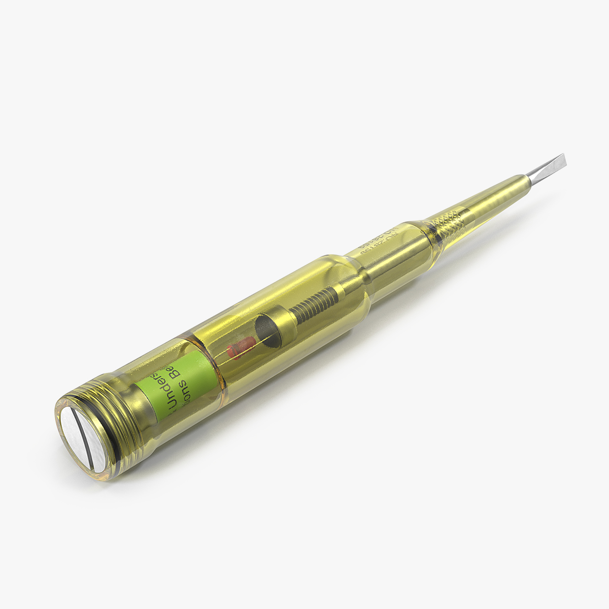 Screwdriver Tester 3D Model, view 3