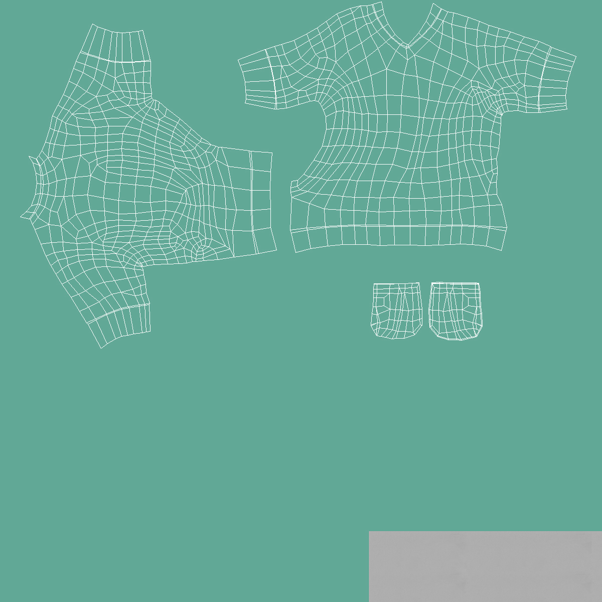 3D Surgeon Green Scrubs Shirt