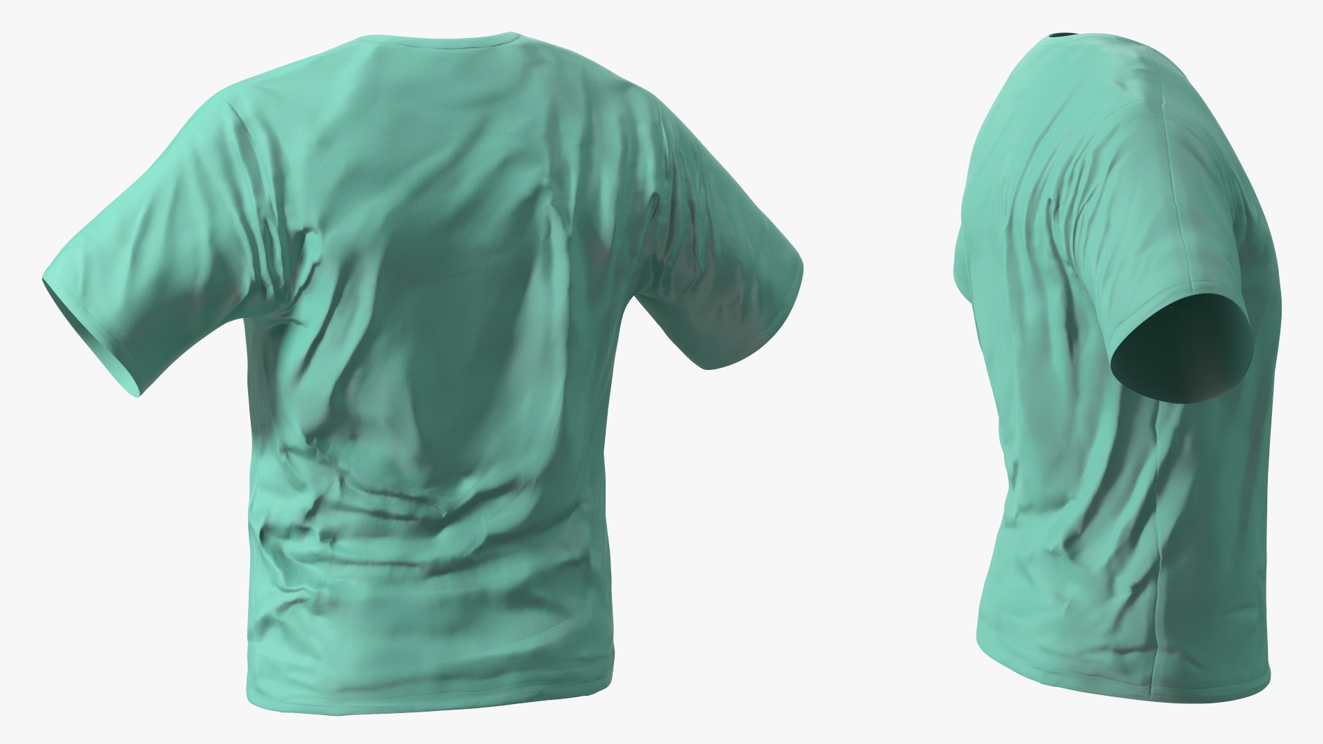 3D Surgeon Green Scrubs Shirt