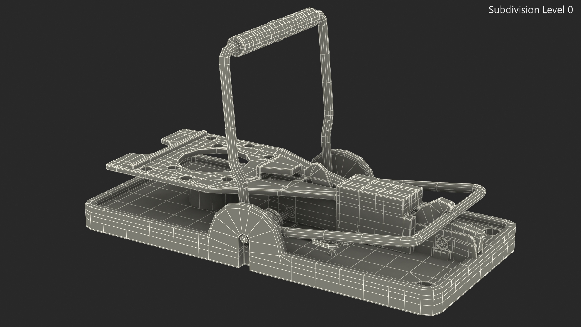 3D model Victor Power Kill High Impact Mouse Trap